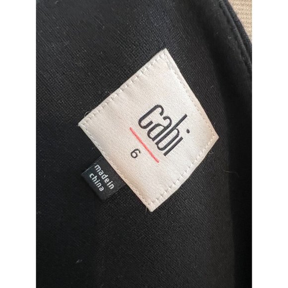 Cabi Agency Peplum Jacket 6 Style 3549 Blazer Suit Ponte Knit Coat Lined Black - Picture 5 of 10